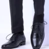 Captoe Oxford Black Shoe